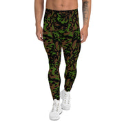 Palm Tree Palmenmuster Spring CAMO Mens Leggings - XS - Men