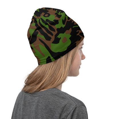 German Palm Tree Palmenmuster Spring CAMO Neck Gaiter Gaiters