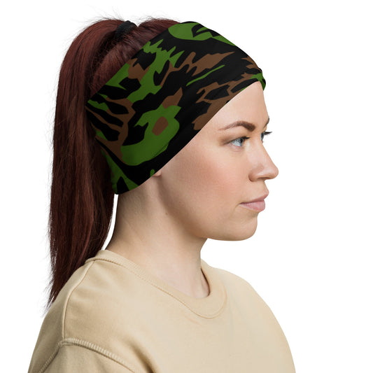 German Palm Tree Palmenmuster Spring CAMO Neck Gaiter Gaiters