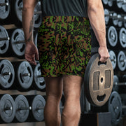 Palm Tree Palmenmuster Spring CAMO Unisex Athletic Long Shorts