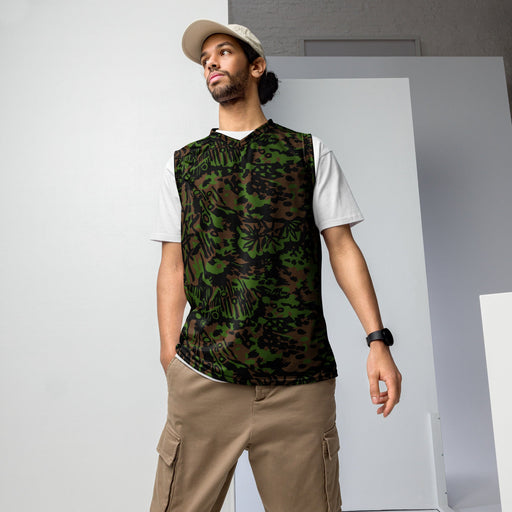Palm Tree Palmenmuster Spring CAMO Unisex Basketball Jersey - 2XS