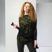 Palm Tree Palmenmuster Spring CAMO Unisex Basketball Jersey