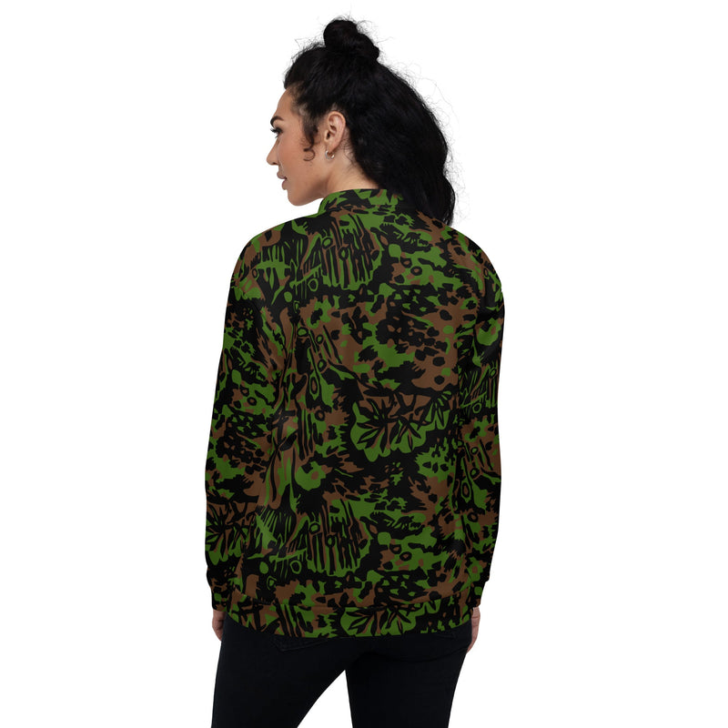 Palm Tree Palmenmuster Spring CAMO Unisex Bomber Jacket