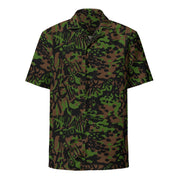 Palm Tree Palmenmuster Spring CAMO Unisex Short-Sleeve Button Shirt - Button-Up