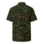 Palm Tree Palmenmuster Spring CAMO Unisex Short-Sleeve Button Shirt - Button-Up