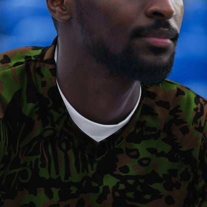 German Palm Tree Palmenmuster Spring CAMO unisex sports jersey - Sports Jerseys