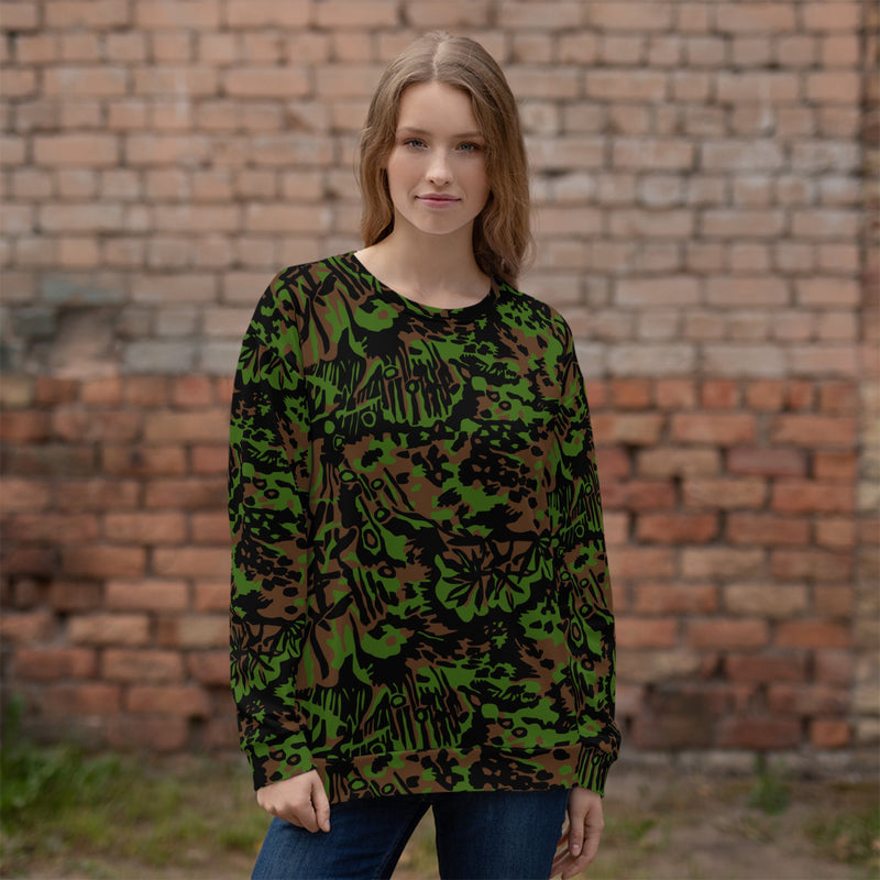 Palm Tree Palmenmuster Spring CAMO Unisex Sweatshirt