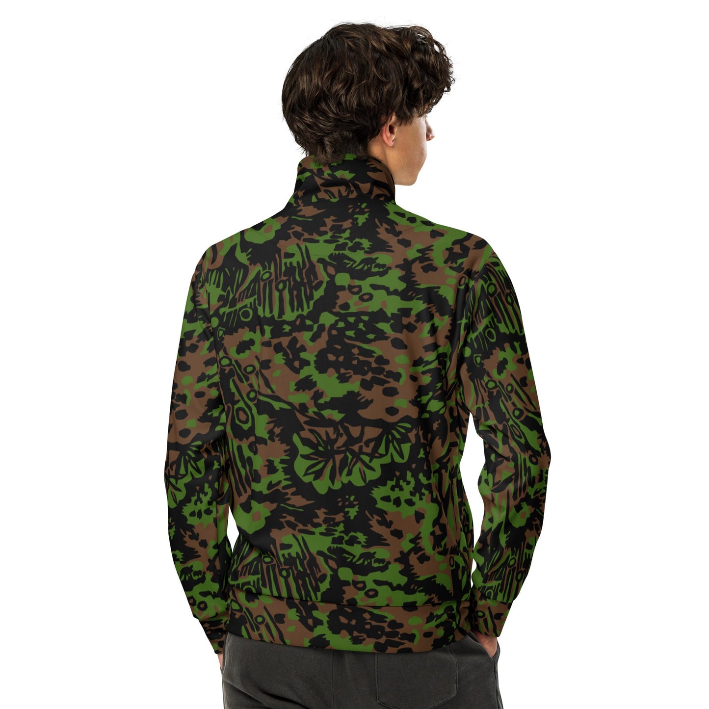 German Palm Tree Palmenmuster Spring CAMO Unisex track jacket - Track Jackets