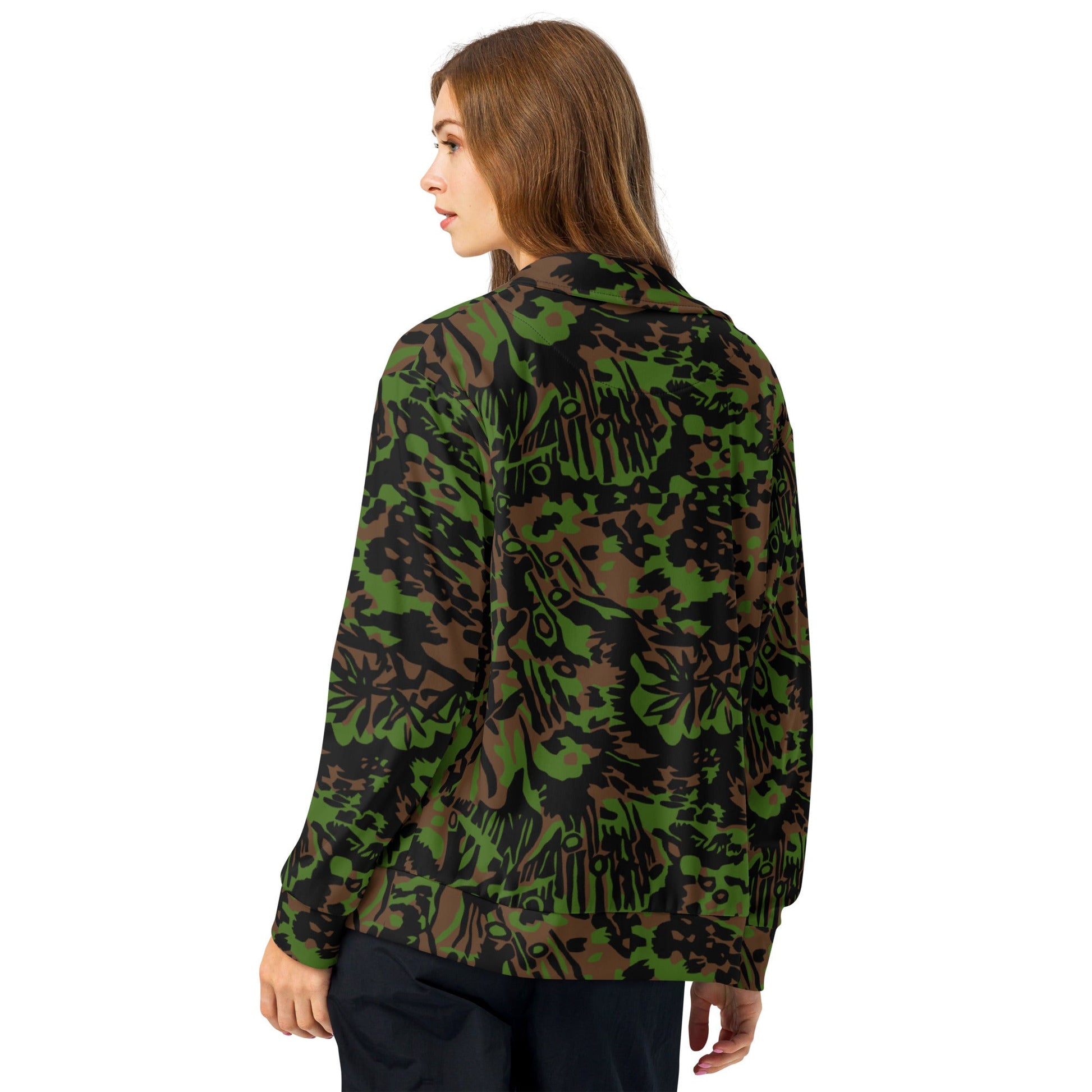 German Palm Tree Palmenmuster Spring CAMO Unisex track jacket - Track Jackets