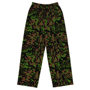 Palm Tree Palmenmuster Spring CAMO Unisex Wide-Leg Leisure Pants - 2XS - Pant