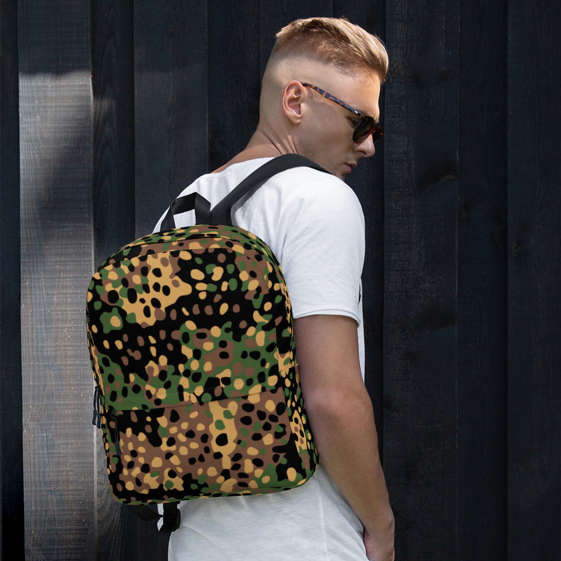 German Pea Dot Erbsenmuster CAMO Backpack
