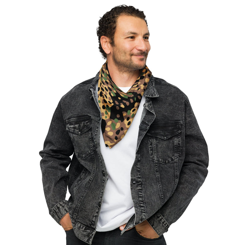 Pea Dot Erbsenmuster CAMO Bandana - Head