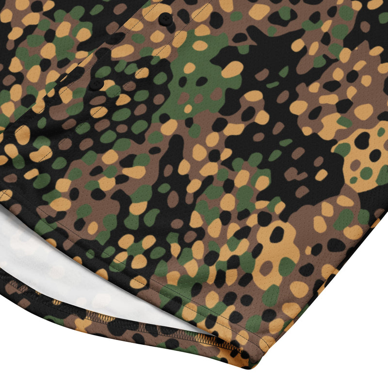 Pea Dot Erbsenmuster CAMO Unisex Baseball Jersey