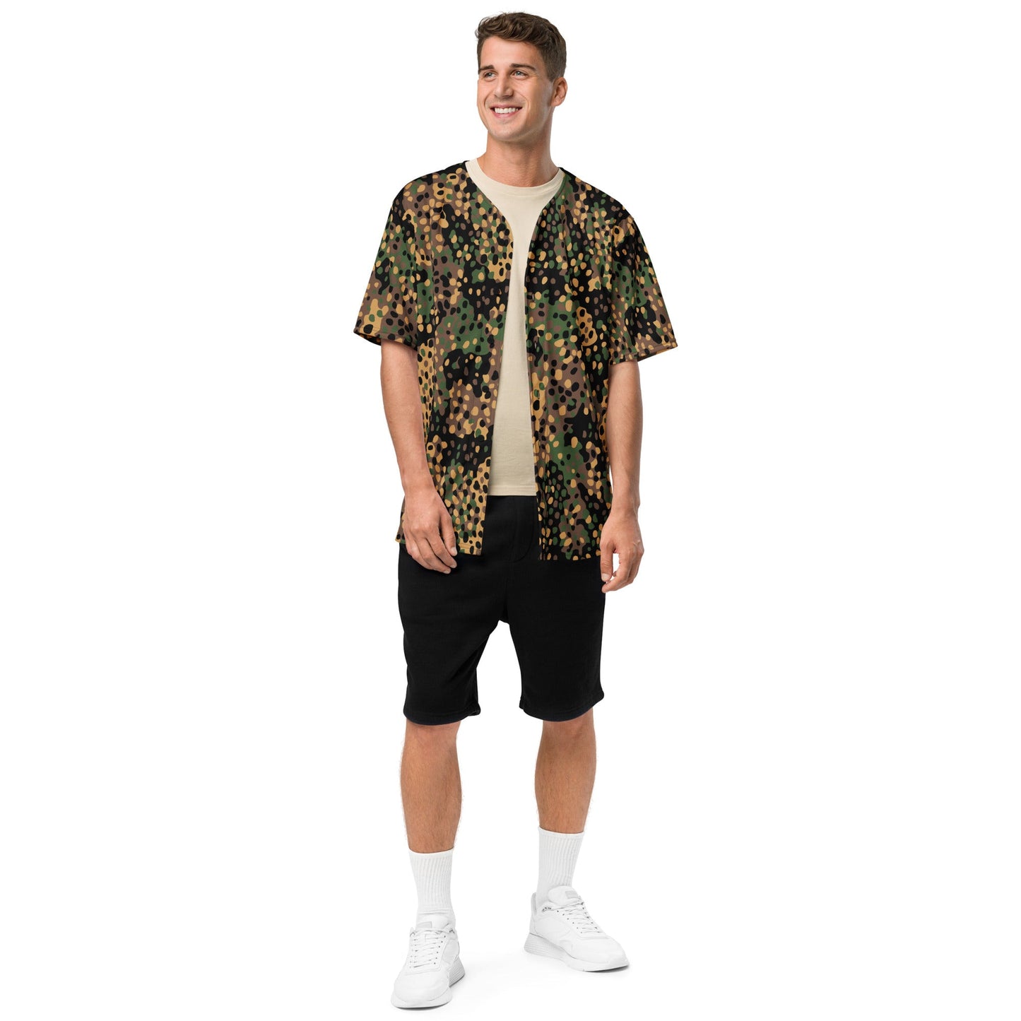 German Pea Dot Erbsenmuster CAMO baseball jersey - Baseball Jerseys