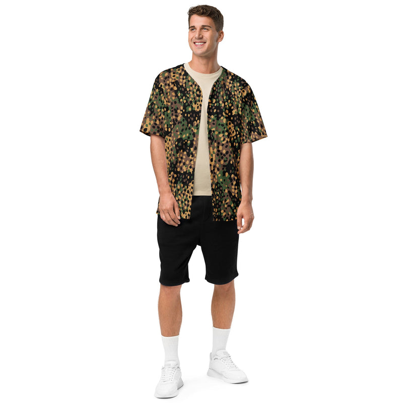 Pea Dot Erbsenmuster CAMO Unisex Baseball Jersey