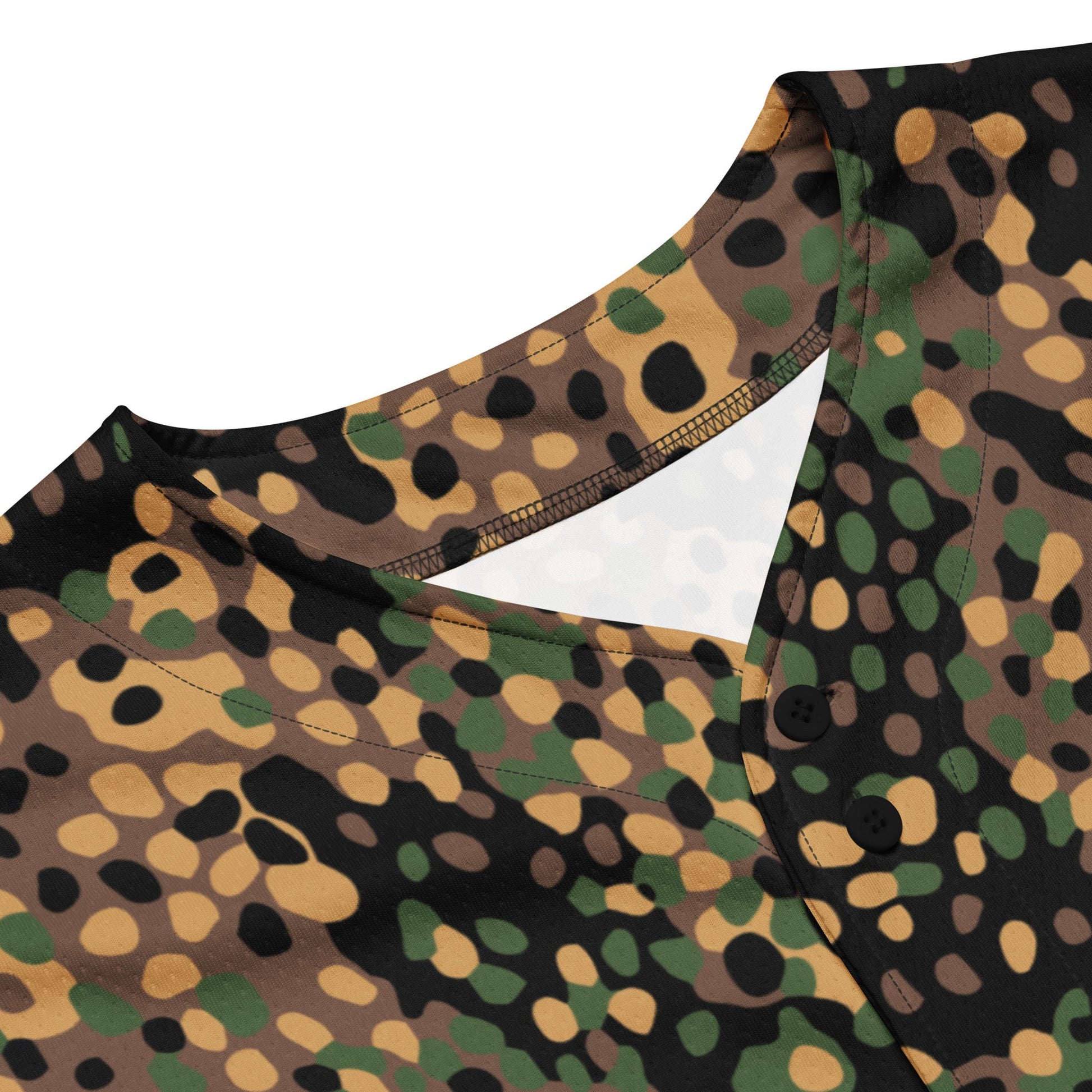 German Pea Dot Erbsenmuster CAMO baseball jersey - Baseball Jerseys