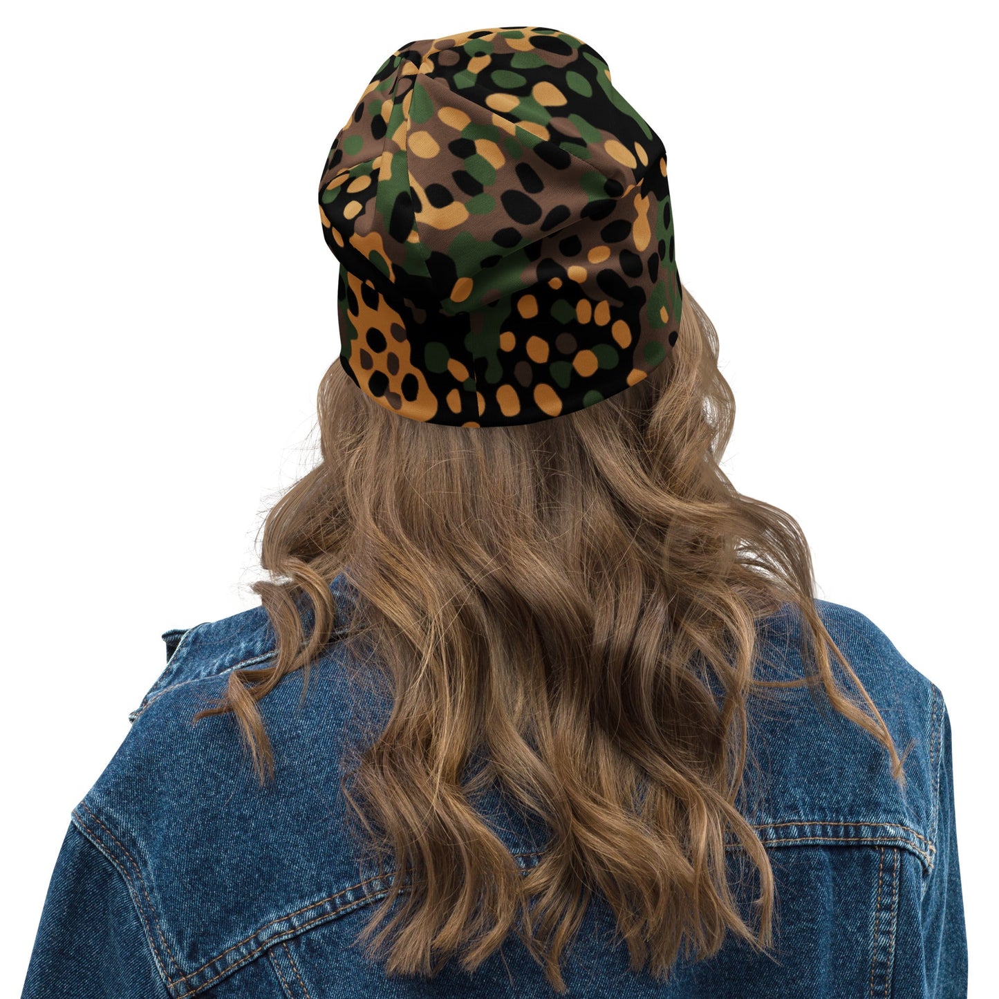 German Pea Dot Erbsenmuster CAMO Beanie - Beanies