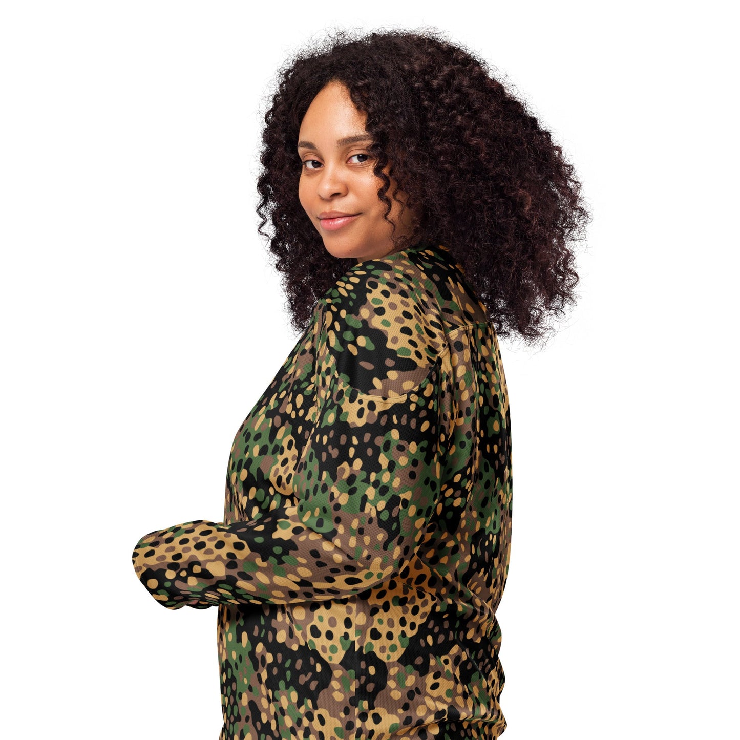 German Pea Dot Erbsenmuster CAMO hockey fan jersey Hockey Jerseys