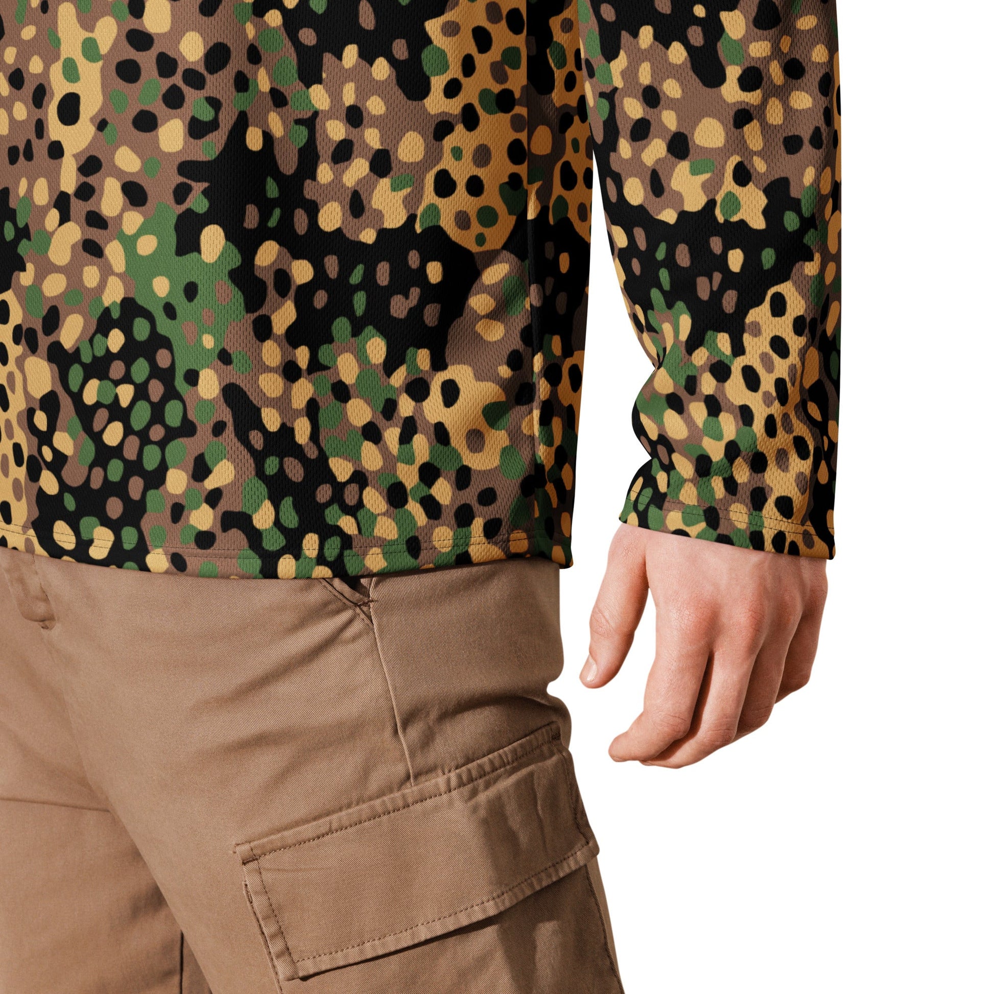 German Pea Dot Erbsenmuster CAMO hockey fan jersey Hockey Jerseys