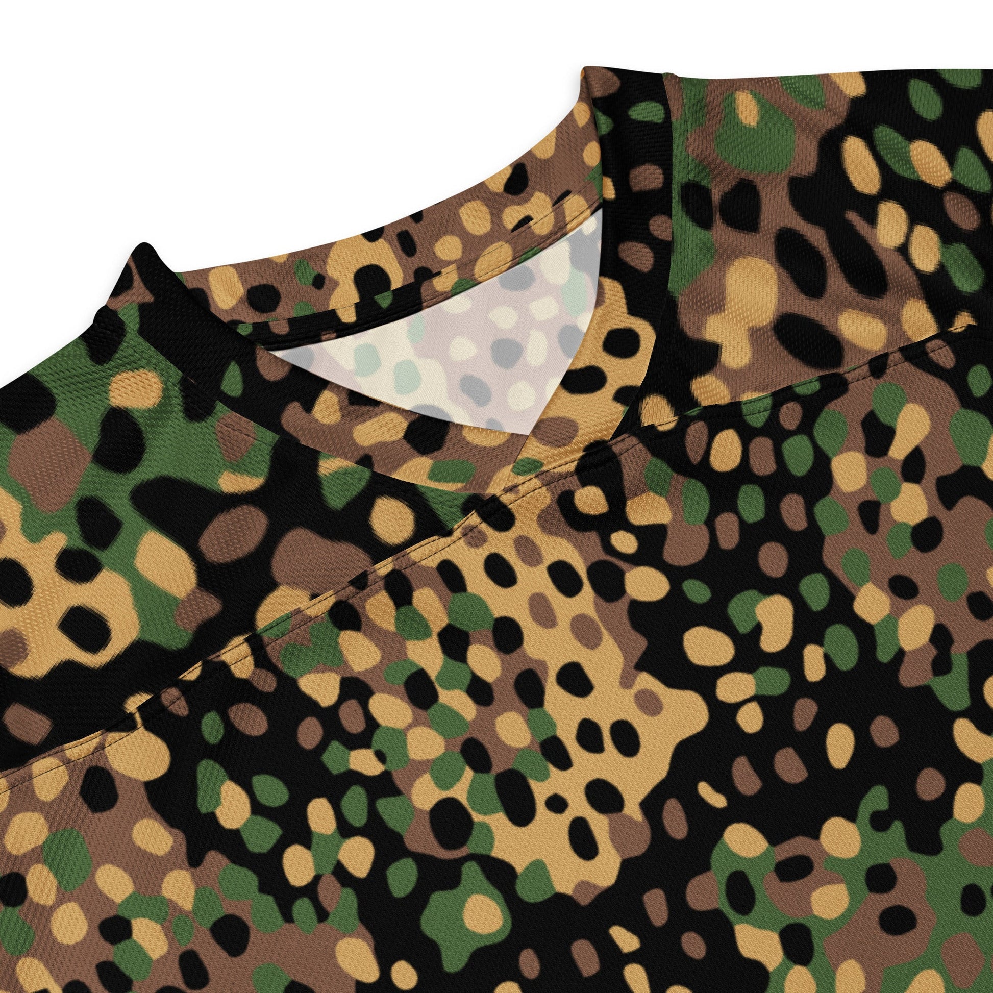 German Pea Dot Erbsenmuster CAMO hockey fan jersey Hockey Jerseys