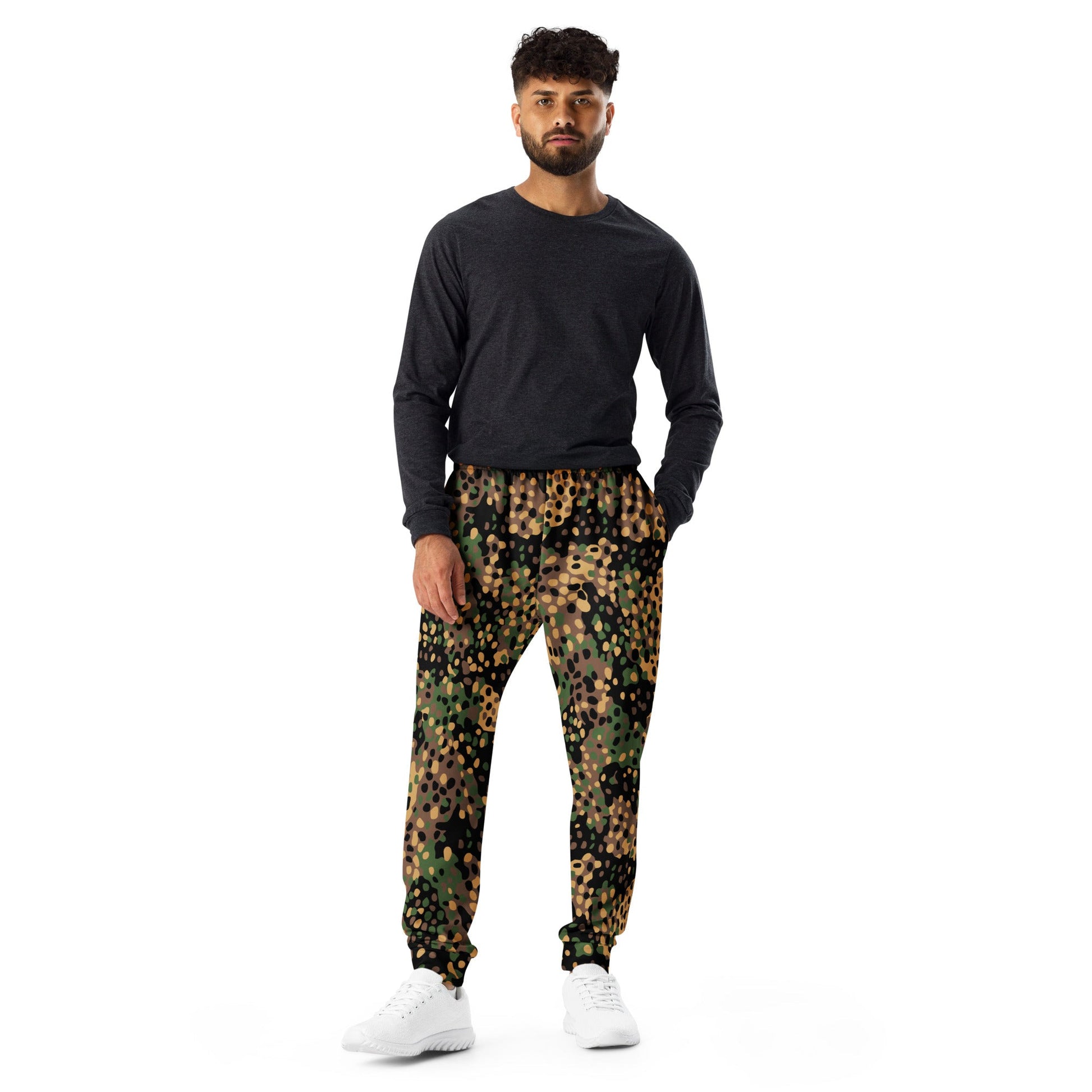 German Pea Dot Erbsenmuster CAMO Mens Joggers