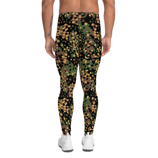German Pea Dot Erbsenmuster CAMO Mens Leggings