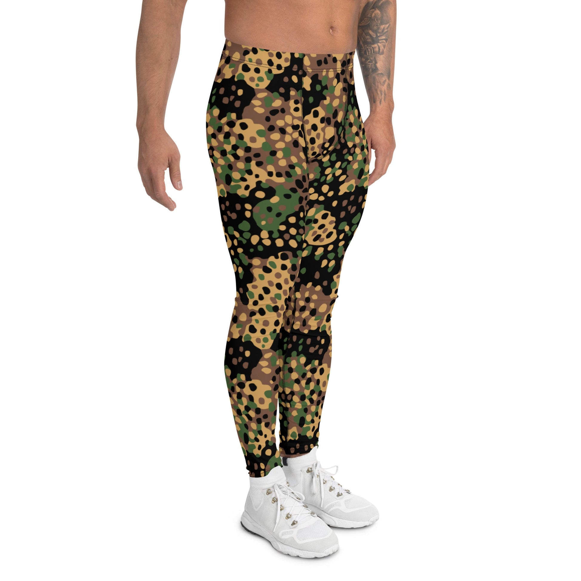 German Pea Dot Erbsenmuster CAMO Mens Leggings