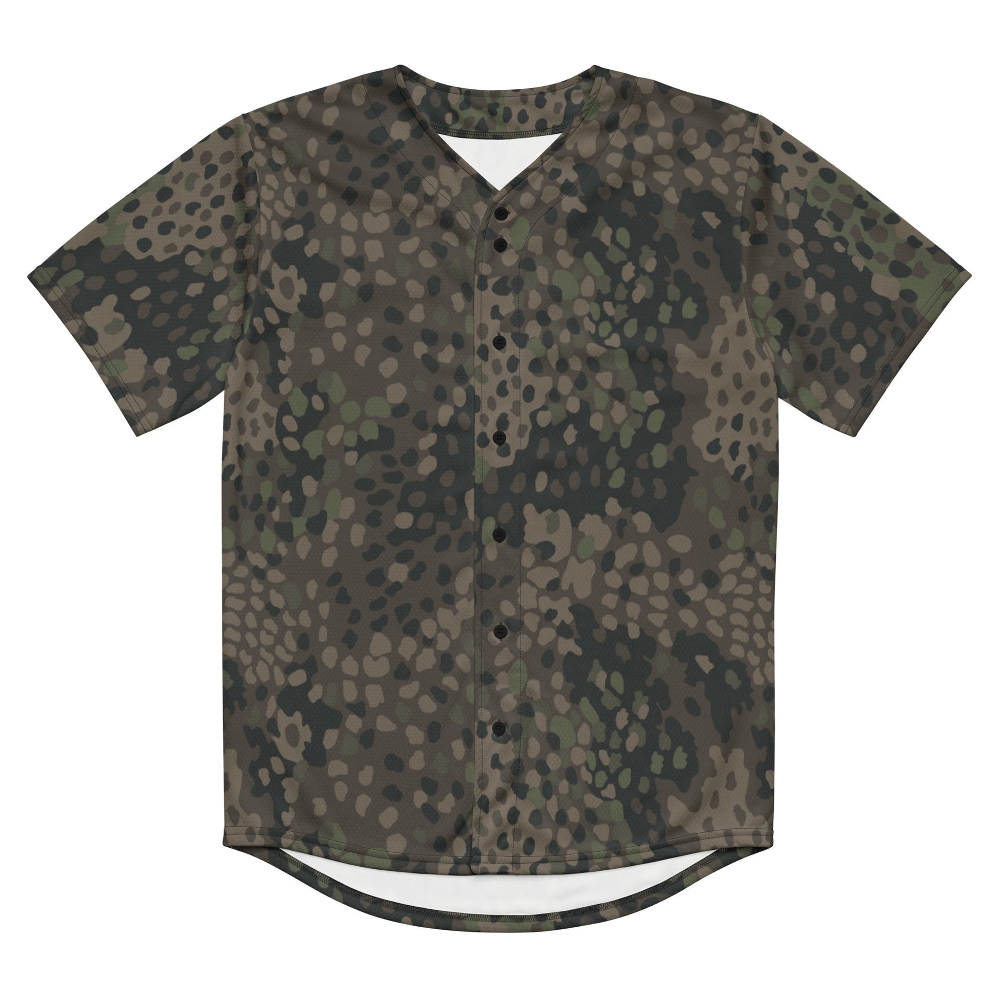German Pea Dot Erbsenmuster Pattern 44 CAMO baseball jersey - Baseball Jerseys