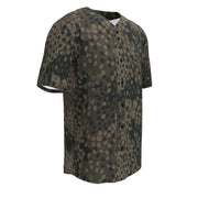 Pea Dot Erbsenmuster Pattern 44 CAMO Unisex Baseball Jersey