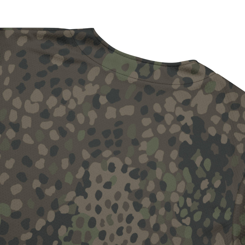 Pea Dot Erbsenmuster Pattern 44 CAMO Unisex Baseball Jersey