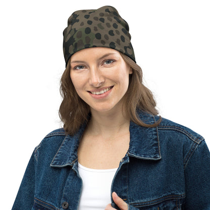 German Pea Dot Erbsenmuster Pattern 44 CAMO Beanie - Beanies
