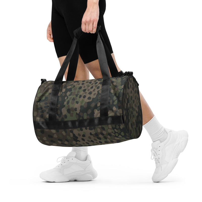 Pea Dot Erbsenmuster Pattern 44 CAMO Gym Bag