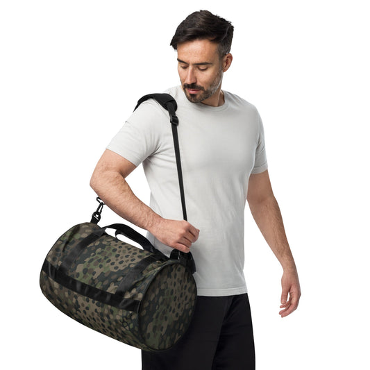 German Pea Dot Erbsenmuster Pattern 44 CAMO gym bag - Gym Bags