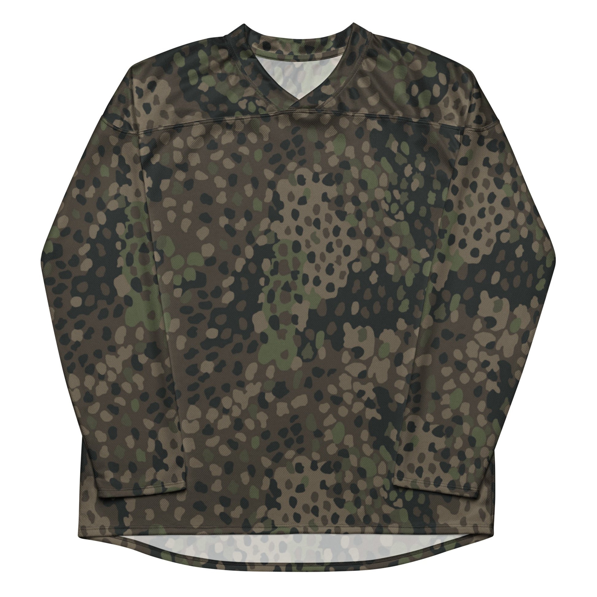 German Pea Dot Erbsenmuster Pattern 44 CAMO hockey fan jersey Hockey Jerseys