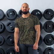 Pea Dot Erbsenmuster Pattern 44 CAMO Mens Athletic T-Shirt - XS - Shirt