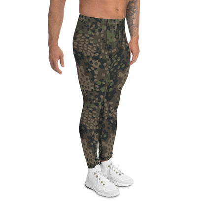 German Pea Dot Erbsenmuster Pattern 44 CAMO Mens Leggings