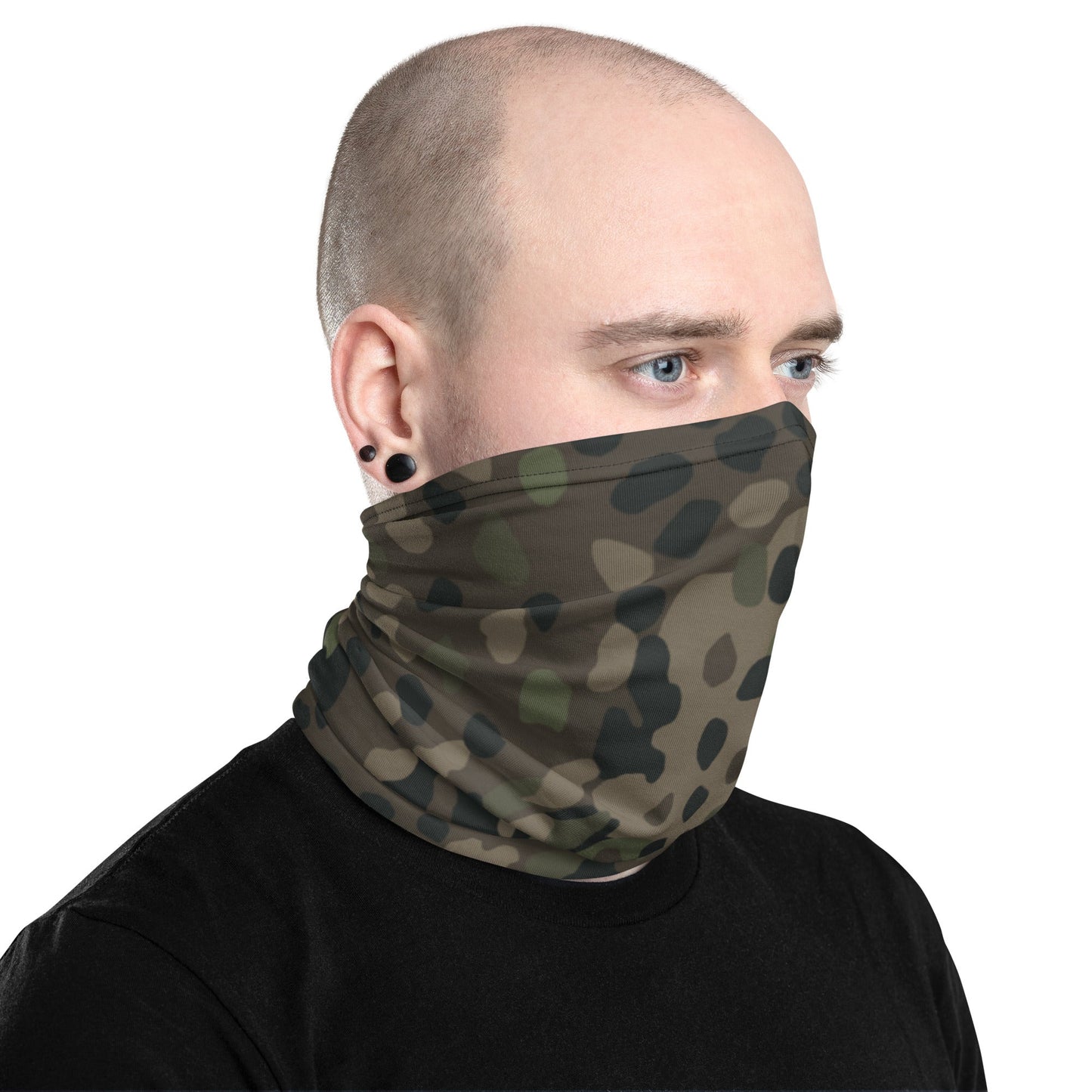 German Pea Dot Erbsenmuster Pattern 44 CAMO Neck Gaiter - Gaiters