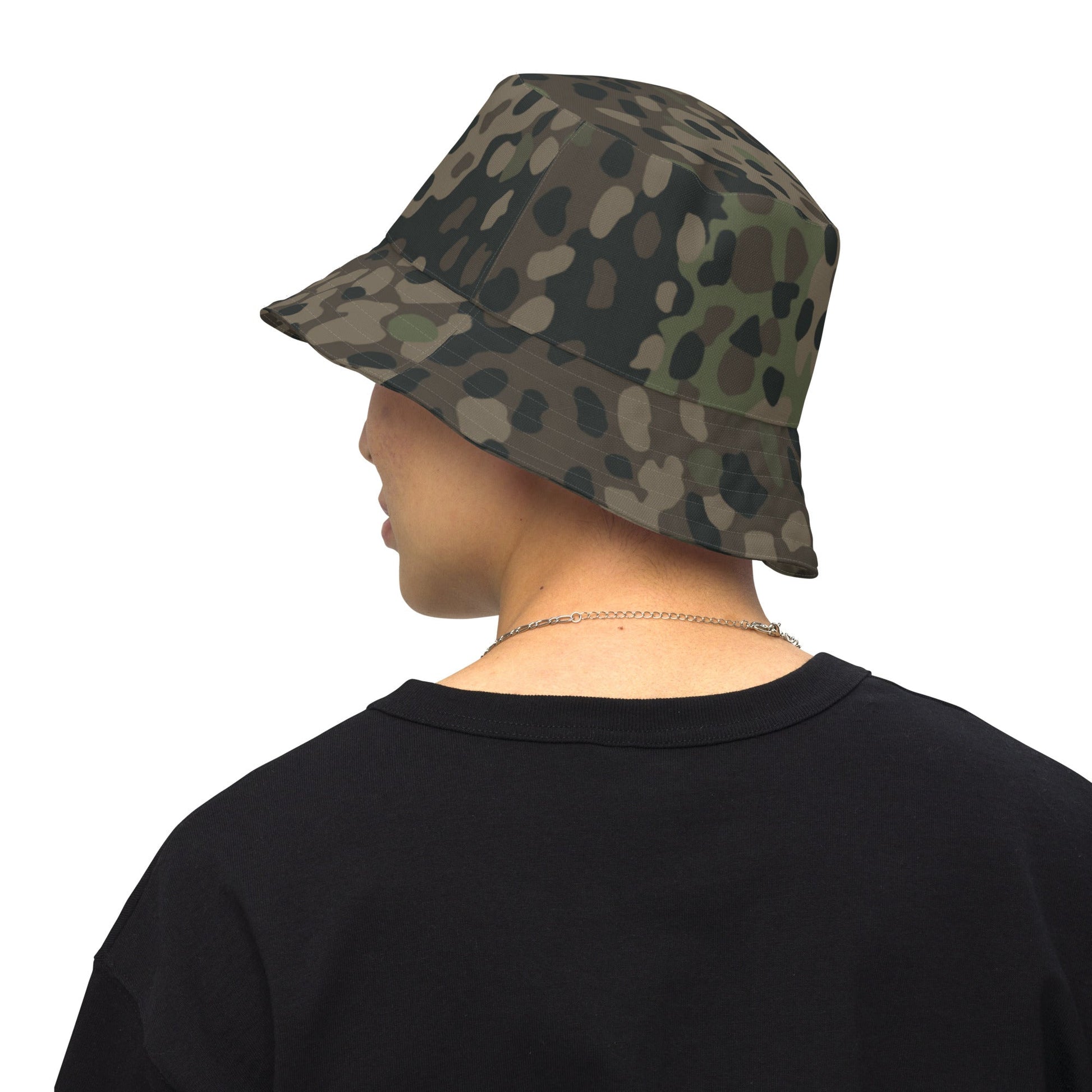 German Pea Dot Erbsenmuster Pattern 44 CAMO Reversible bucket hat - Bucket Hats