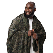 Pea Dot Erbsenmuster Pattern 44 CAMO Sherpa Blanket