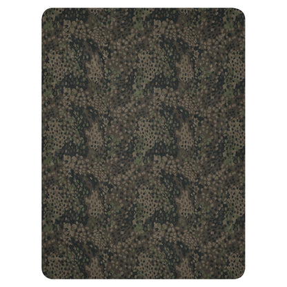 German Pea Dot Erbsenmuster Pattern 44 CAMO Sherpa blanket - Blanket
