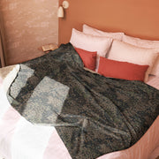 Pea Dot Erbsenmuster Pattern 44 CAMO Sherpa Blanket