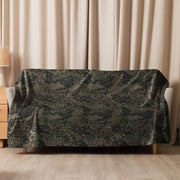 Pea Dot Erbsenmuster Pattern 44 CAMO Sherpa Blanket