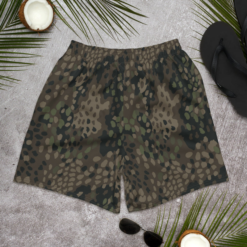 Pea Dot Erbsenmuster Pattern 44 CAMO Unisex Athletic Long Shorts