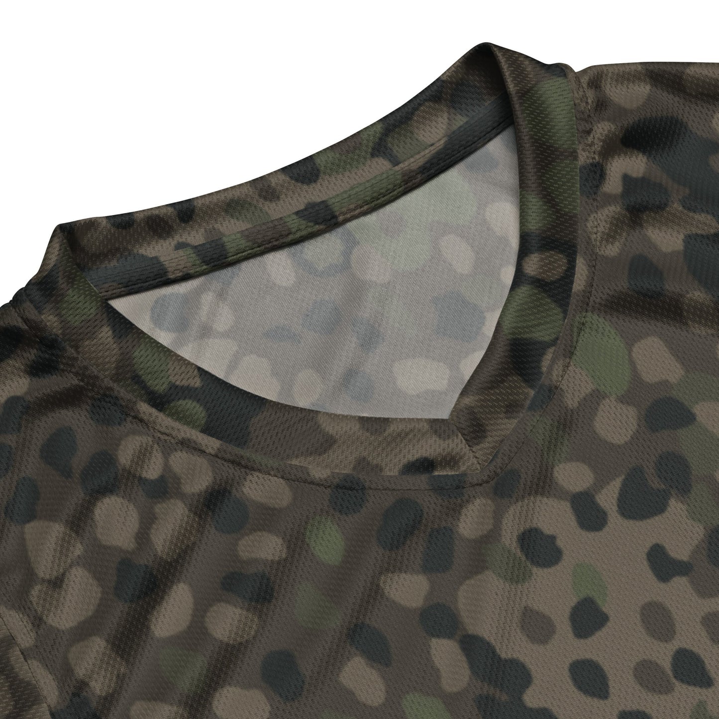 German Pea Dot Erbsenmuster Pattern 44 CAMO Unisex Basketball Jersey