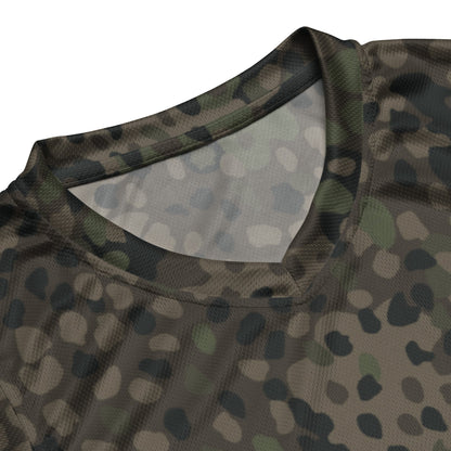 German Pea Dot Erbsenmuster Pattern 44 CAMO Unisex Basketball Jersey