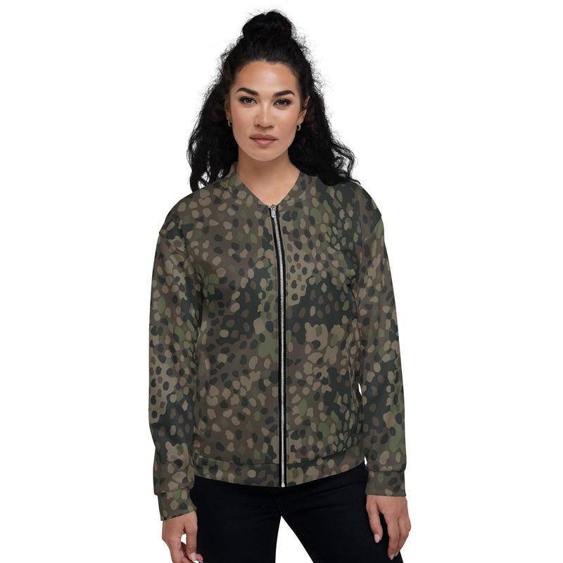 Pea Dot Erbsenmuster Pattern 44 CAMO Unisex Bomber Jacket
