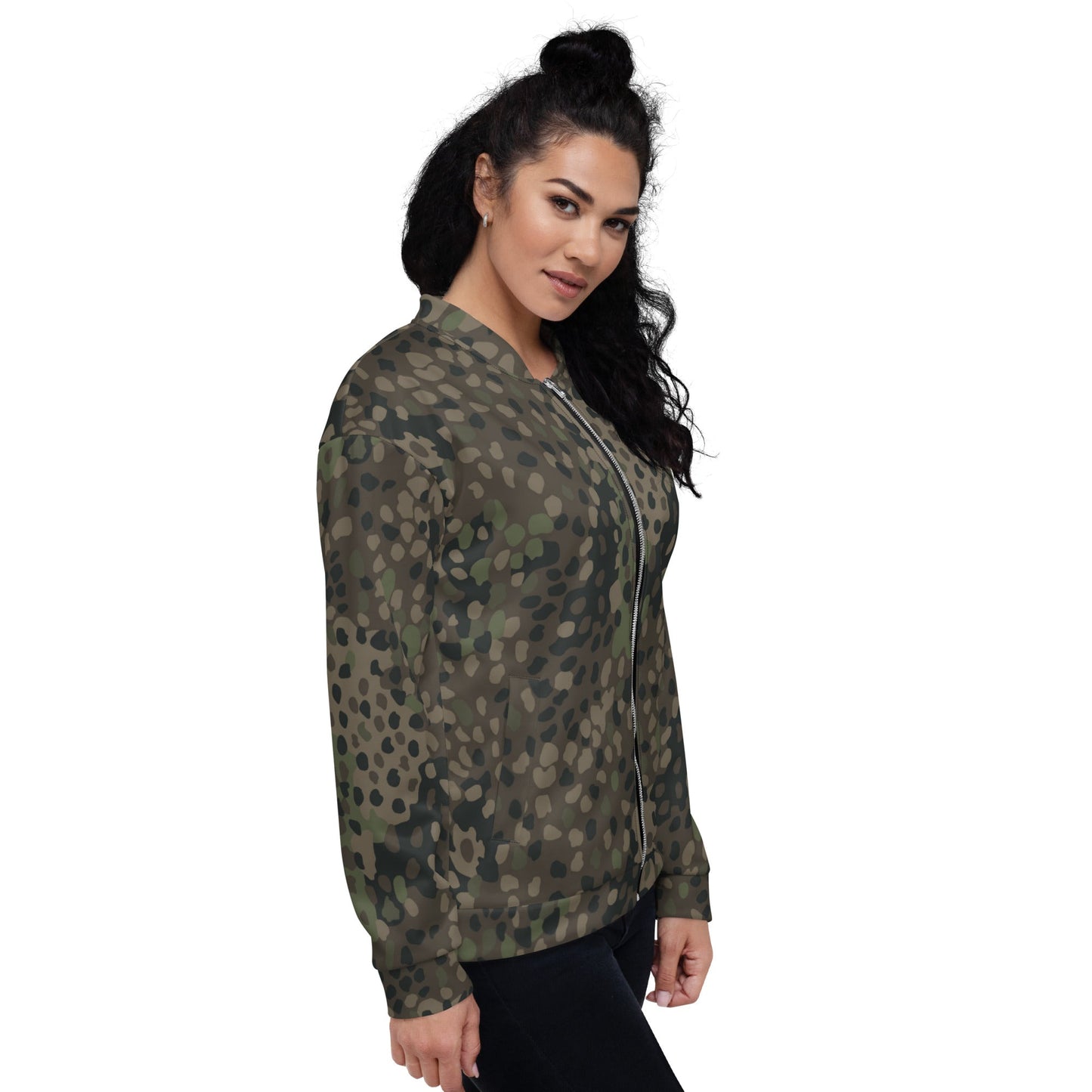German Pea Dot Erbsenmuster Pattern 44 CAMO Unisex Bomber Jacket - Jackets