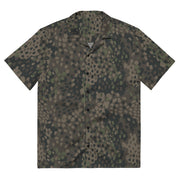 Pea Dot Erbsenmuster Pattern 44 CAMO Unisex Short-Sleeve Button Shirt - 2XS - Button-Up