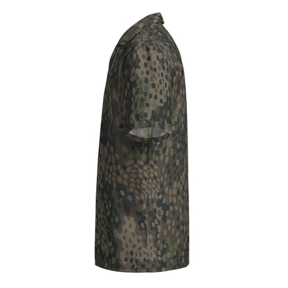 German Pea Dot Erbsenmuster Pattern 44 CAMO Unisex button shirt - Button Shirts