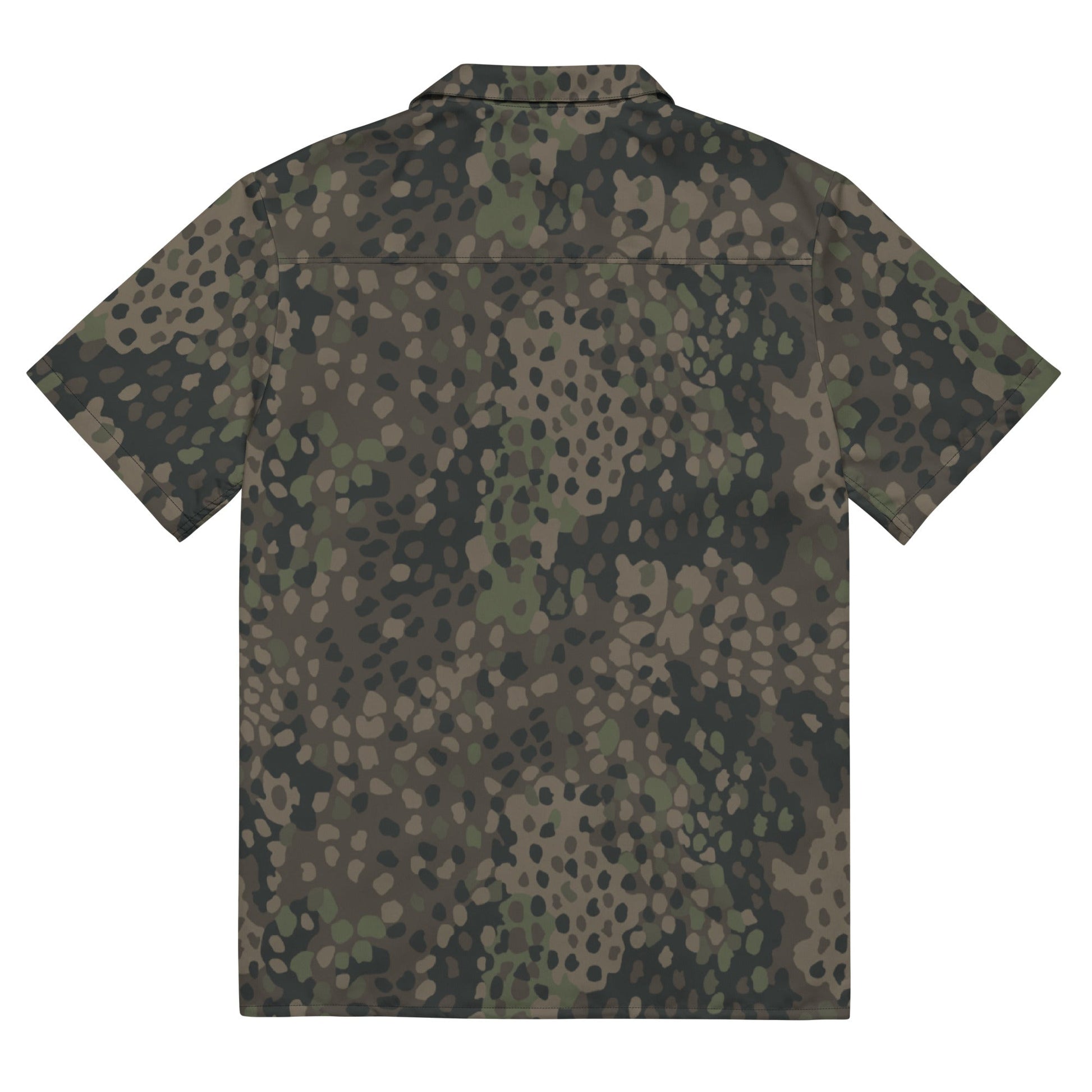 German Pea Dot Erbsenmuster Pattern 44 CAMO Unisex button shirt - Button Shirts